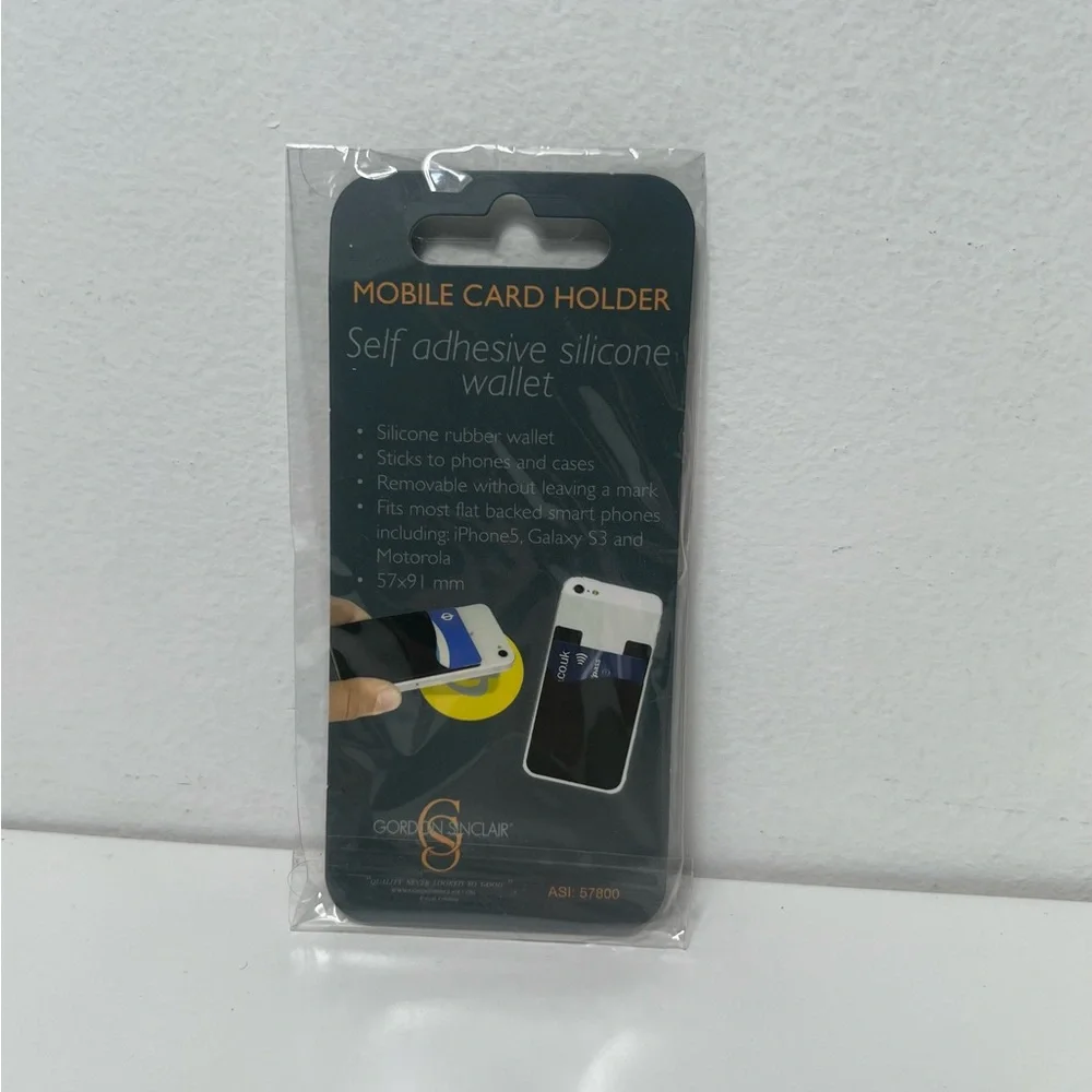 American Airlines Credit Union Mobile Card Holder Travel Silicone Smart Wallet